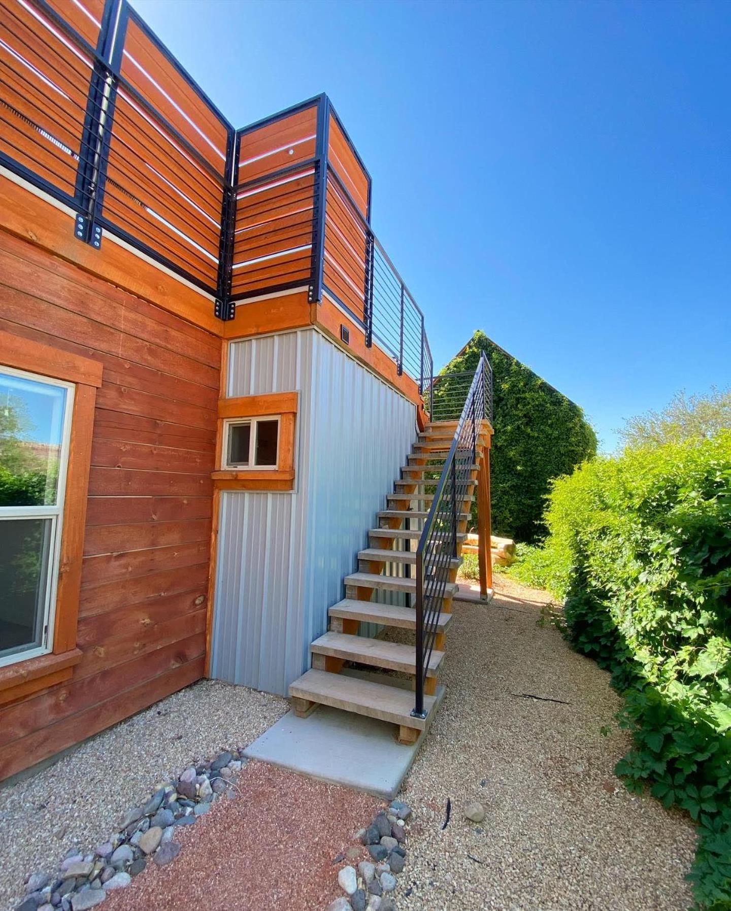 Ferienhaus Timber & Tin H 2bed 2bath W Pool & Rooftop Deck Kanab